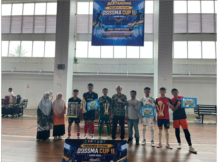 TIM FUTSAL SMAN 1 SUNGAI TARAB RAIH JUARA 2 DALAM TURNAMEN FUTSAL OSISSMA CUP 2 SE-SUMATERA BARAT TAHUN 2026